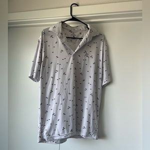 TX Armadillo Rhoback performance polo size M